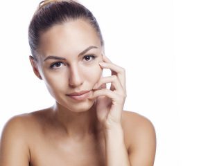 Beautiful Model with Nice Skin Botox