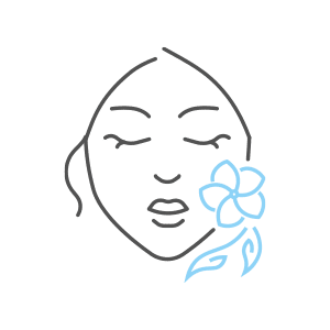 Graphic Showing A Face with Natural Results After a Facelift